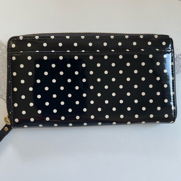 NEW Kate Spade ♠️ New York Spencer Cabana Polka Dot Wallet - Picture 2 of 9